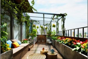 [美艺美家装饰]阳台装修设计方案，除了美观还很实用！