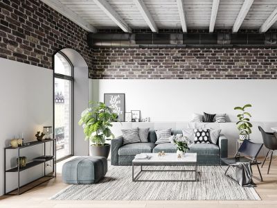 兴发御景湾潮流混搭风格80平装修案例