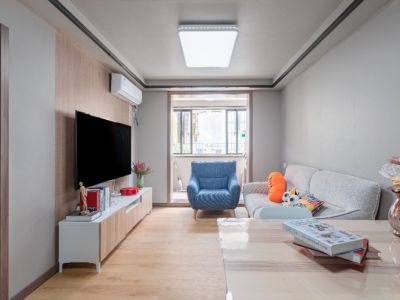 中航华府二居88方简约风格装修案例