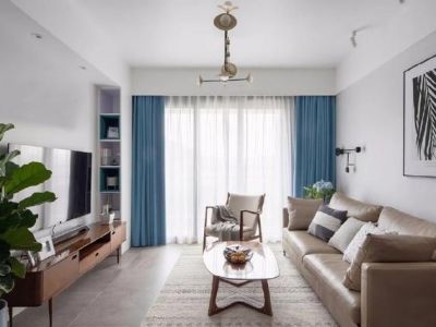 嘉和雅苑90平米北欧风装修案例