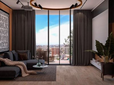 金悦湾85平二居室现代风格装修案例