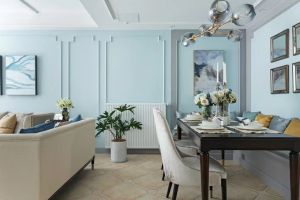 [六安思想家装饰]今日装修案例分享：紫金府135平米北欧风格效果图