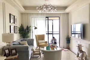 [六安思想家装饰]今日装修案例分享：紫悦府103平米北欧风格效果图