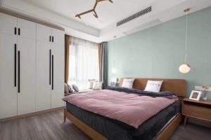 [六安思想家装饰]今日装修案例分享：紫悦府120平米北欧风格效果图