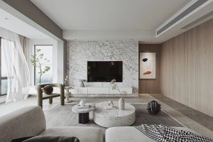 [六安思想家装饰]今日装修案例分享：长安城180平米现代简约风格效果图