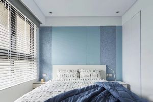 [六安思想家装饰]今日装修案例分享：丹霞公馆112平米现代简约风格效果图