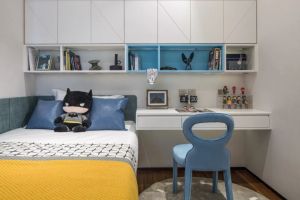 [六安思想家装饰]今日装修案例分享：华邦新华城125平米现代简约风格效果图