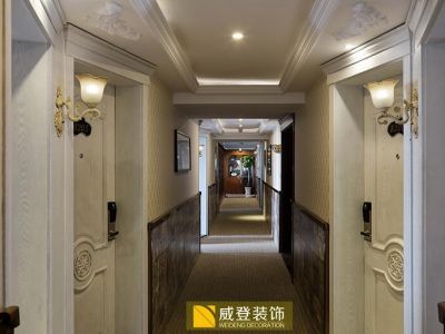 500平酒店欧式风格装修案例