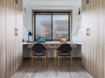 沿湖城92平二居室北欧风格装修案例