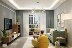 [成都居之家装饰]147㎡三室两厅，回归自然北欧风格