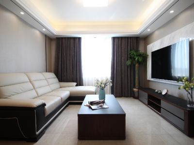 翡丽公馆北欧极简风格132平装修案例