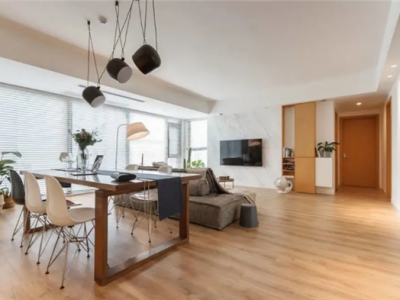 福佳国宅100㎡二居室现代风格装修案例