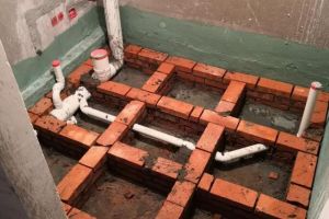 [太原九创装饰]下沉式卫生间怎么做？千万不要乱做回填！