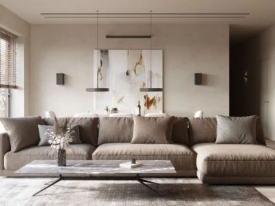 中车·国际广场170m?四居室简约风格装修案例