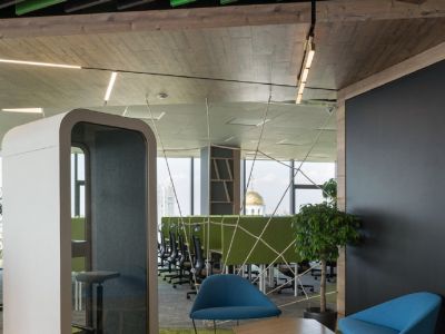 办公室860平米北欧风格装修案例