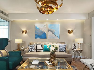 首创漫香郡三居121方现代风格装修案例