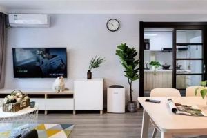 [青岛乐豪斯装饰公司]北欧风格二居室，问题户型完美改造！