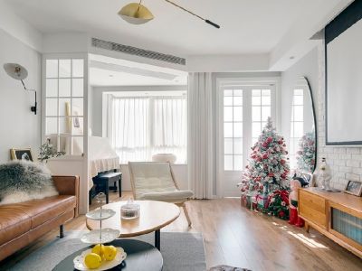 翡丽公馆北欧极简风格140平装修案例