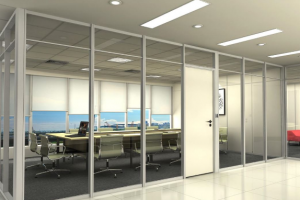 [祥夔装饰公司]办公室玻璃隔断装修以及隔断墙的特点种类