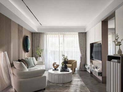 城北国际村140平米简约风格装修案例