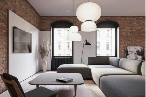 [太原鑫圣瑞装饰]150平二居室工业风装修案例，非常惊艳！