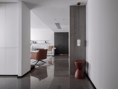 太原绿地城130平三居室现代简约装修案例