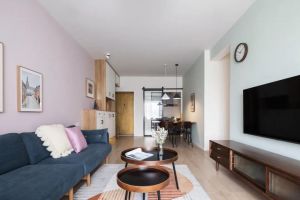 [黄岛华杰东方装饰]北欧风格装修，卧室色彩搭配温馨舒适！