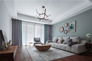 [泰安九创装饰]现代简约设计，简单实用，收纳空间充足！