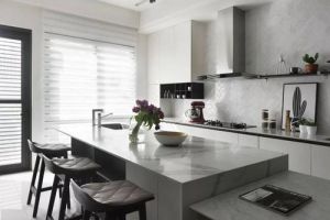 [太原锦绣华艺装饰]合理的厨房空间布线，让厨房变得实用且美观