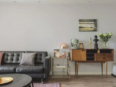 成山御苑·悦景阁95平米轻奢风格二居装修设计案例