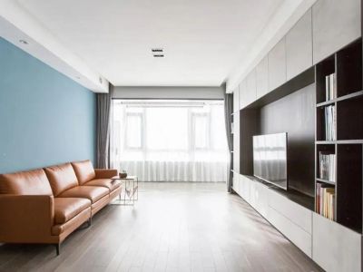 凡尔赛诗城三居106方现代风格装修案例