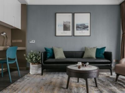 山水印象现代简约风格130平装修案例