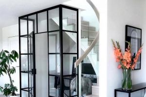 [小布点装饰]小户型玻璃墙设计 玻璃墙隔断的5种设计