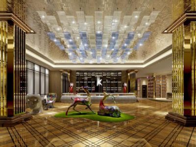 广州KTV奢华风格1266平米装修案例