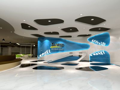 广州健身房简约风格699平米装修案例