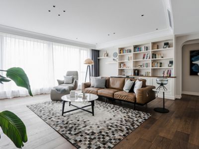 夏都名邸116平米北欧风格装修案例