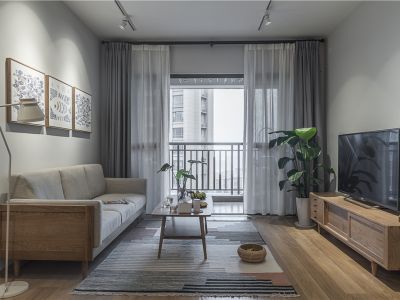 安宁吾悦广场126平米简约风格装修案例