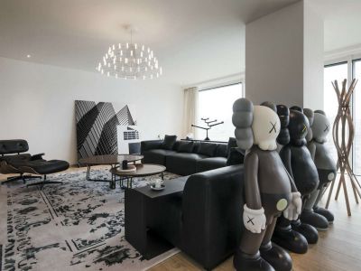 学府壹号院147平四居室现代简约装修案例