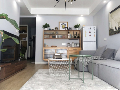 阳光西雅图现代简约风格90平装修案例