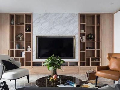 阳光·西山云湖现代风四居室150平米装修设计案例