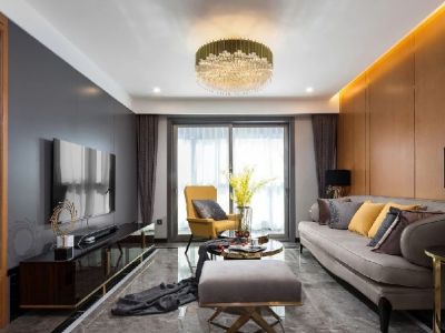 碧桂园·天樾现代风格141平米三室装修设计案例