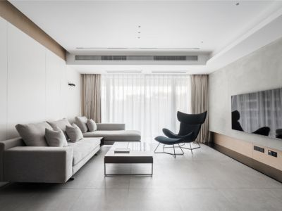 广济府简约风格146平米四室两厅装修案例