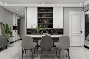 [徐州安联装饰]家里要不要装餐边柜？快看看这几种设计，实用又美观！