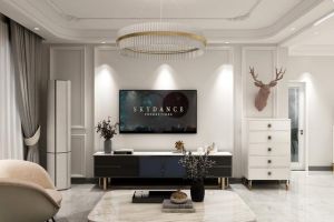 [徐州南国鼎峰装饰公司]136㎡轻奢风格，精致简约，都市上班族的选择