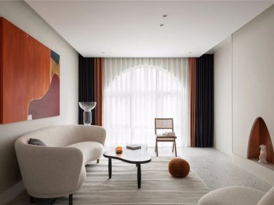 靖烨·天朗美域110平三居室现代风格装修案例