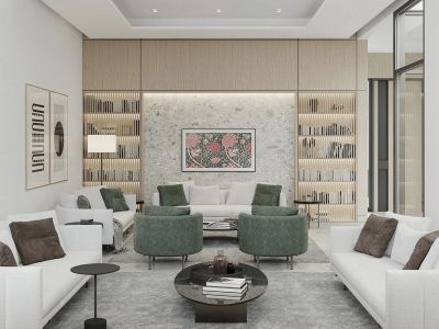 万科太原小镇147平三居室现代风格装修案例