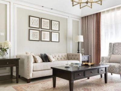 阿维侬别墅288平米美式风格别墅装修案例