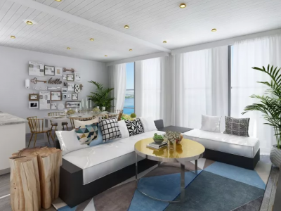 安益安洪128平米北欧风格装修案例