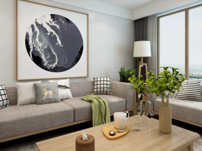 金鑫苑130平米现代简约风格装修案例