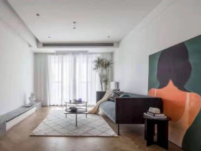 天池山中脊北欧极简风格120平装修案例